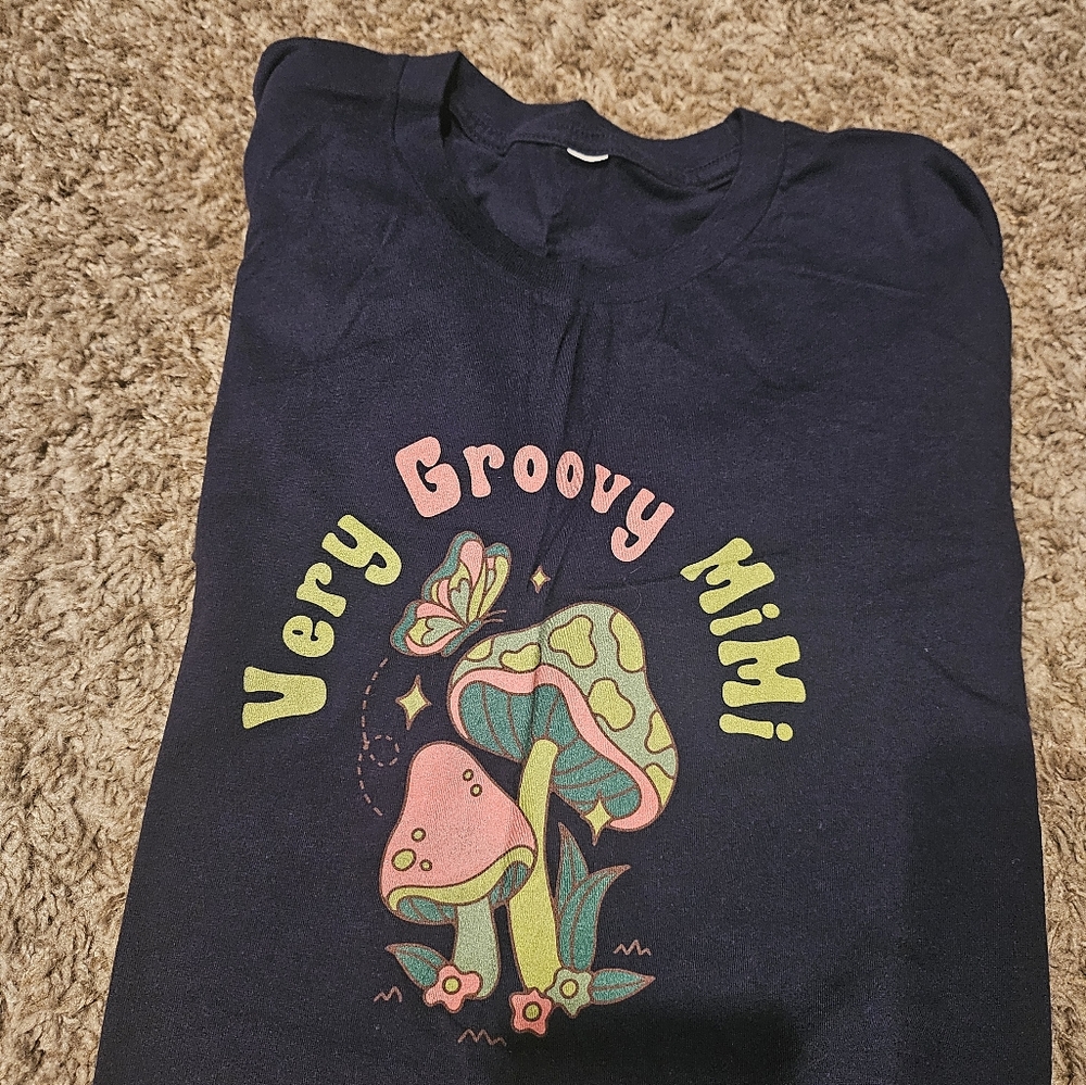 Very Groovy Mimi Women  Shirt - Navy